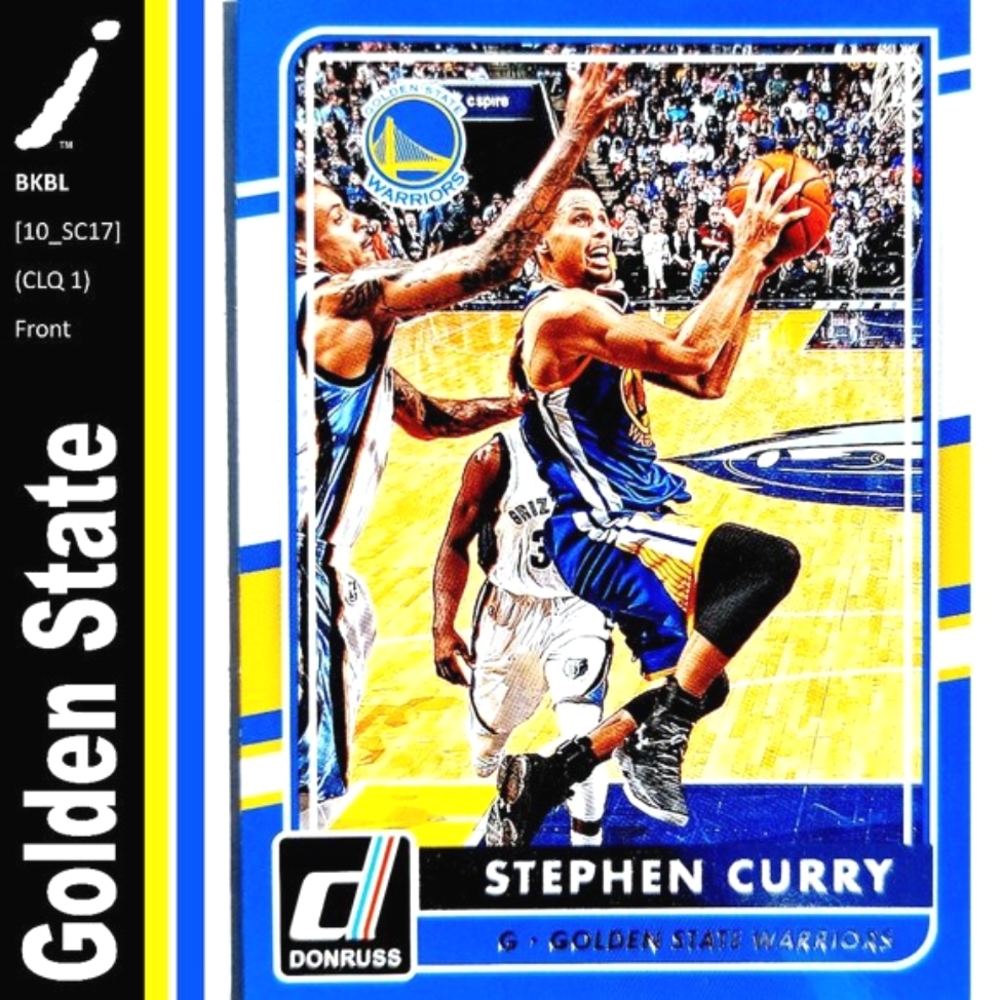 Golden State Warriors (Stephen Curry) - BKBL [10_SC17]